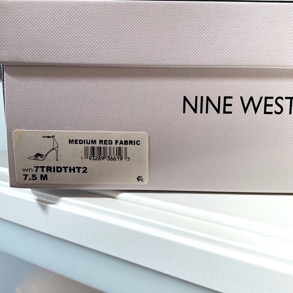 NWB! Nine West Red Heels! - Picture 8 of 8
